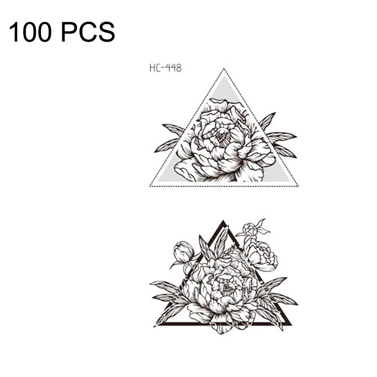 100 PCS Small Fresh Waterproof Tattoo Stickers