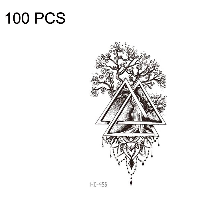 100 PCS Small Fresh Waterproof Tattoo Stickers