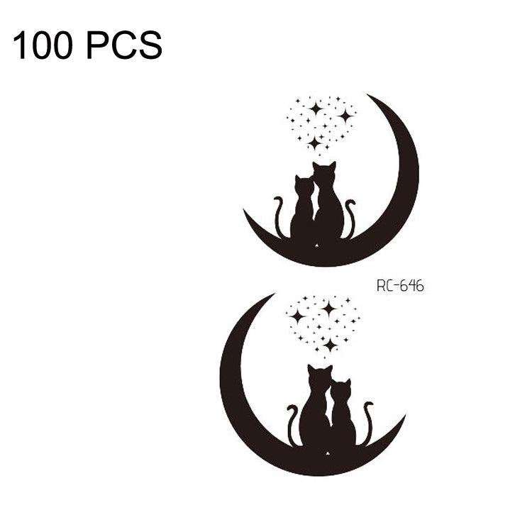 100 PCS Small Fresh Waterproof Tattoo Stickers