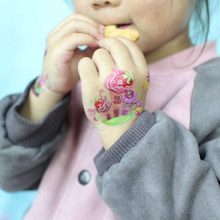 20 PCS Waterproof Sweatproof Cartoon Child Tattoo Stickers