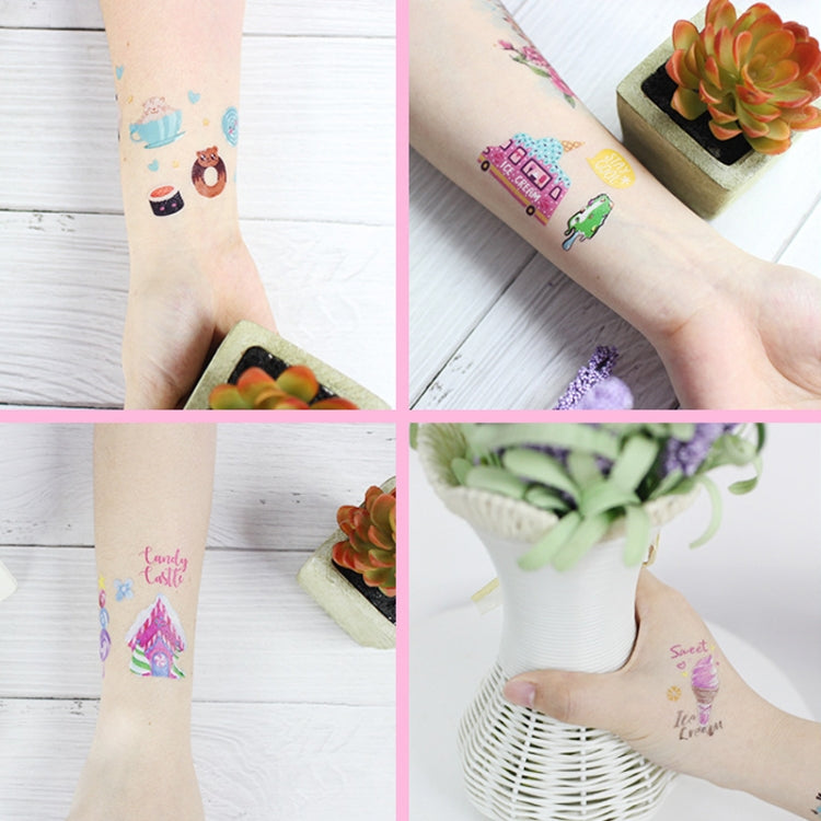 20 PCS Waterproof Sweatproof Cartoon Child Tattoo Stickers