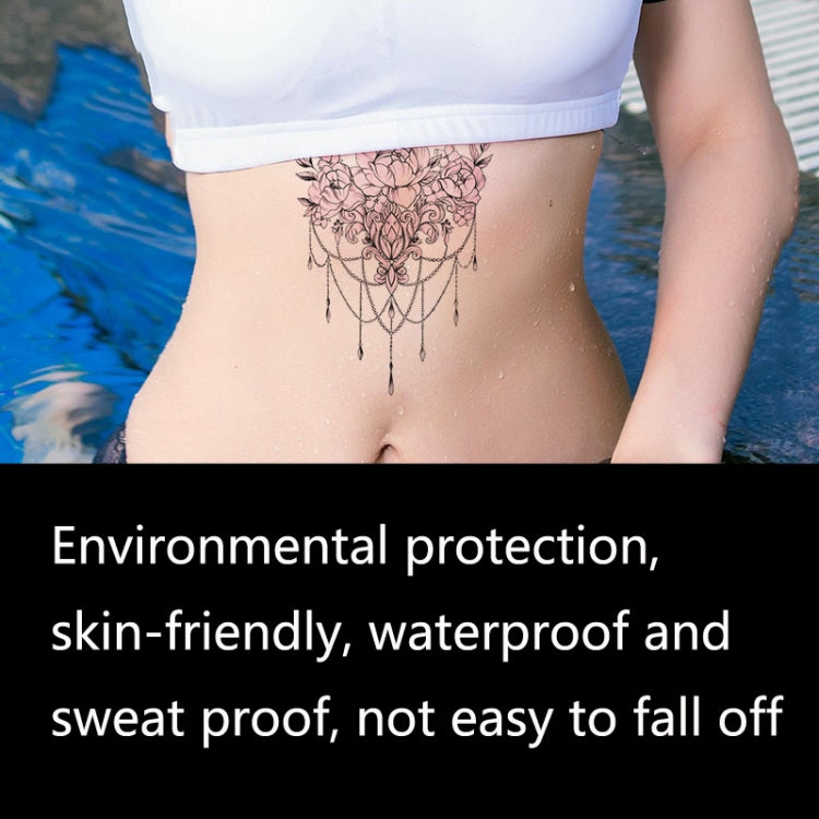 10 PCS Waterproof Arm Chest Scar Tattoo Sticker