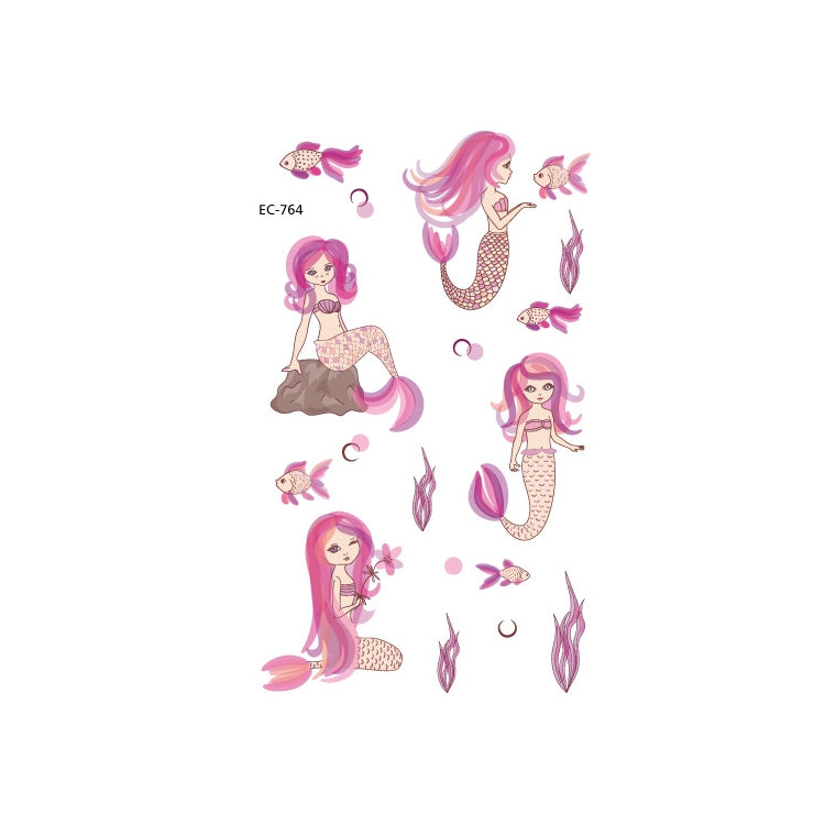 20 PCS Marine Animal Waterproof Children Tattoo Stickers