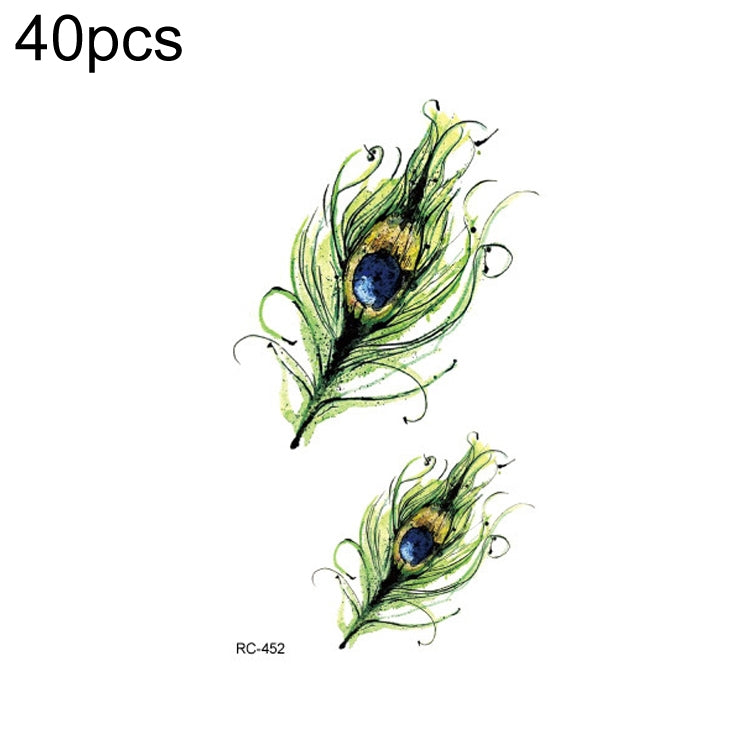 40 PCS Waterproof Small Fresh Tattoo Stickers