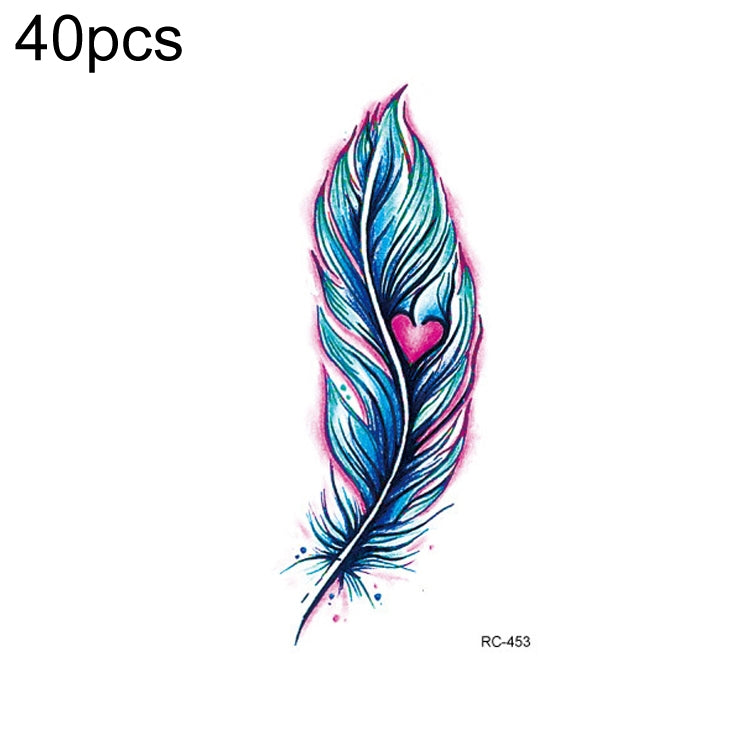 40 PCS Waterproof Small Fresh Tattoo Stickers