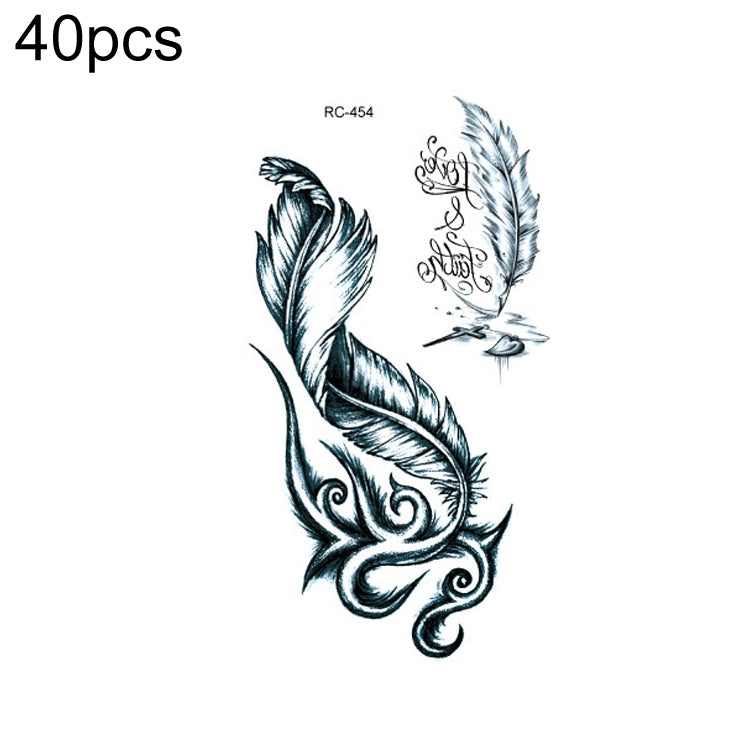 40 PCS Waterproof Small Fresh Tattoo Stickers
