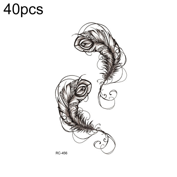 40 PCS Waterproof Small Fresh Tattoo Stickers
