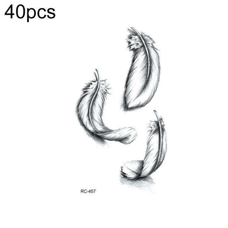 40 PCS Waterproof Small Fresh Tattoo Stickers