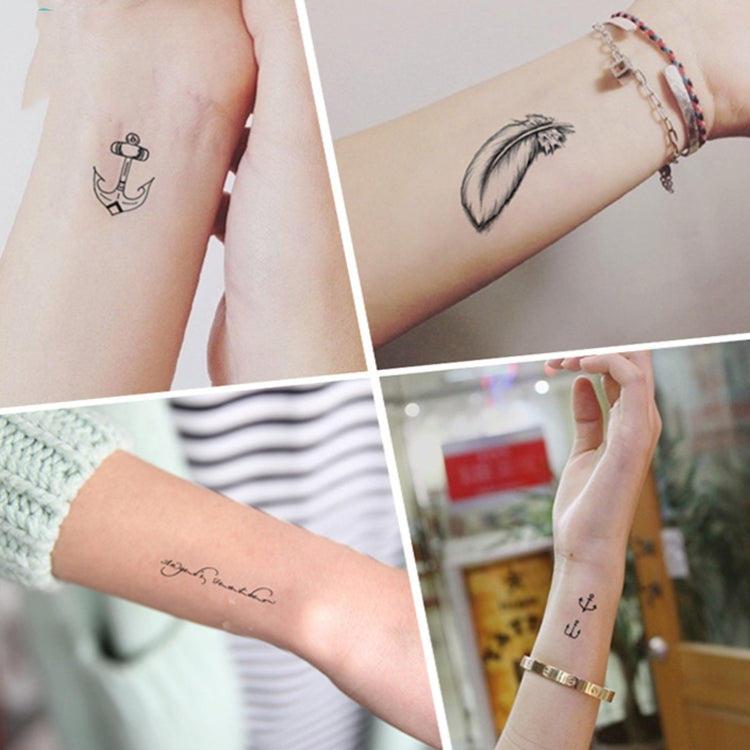 40 PCS Waterproof Small Fresh Tattoo Stickers