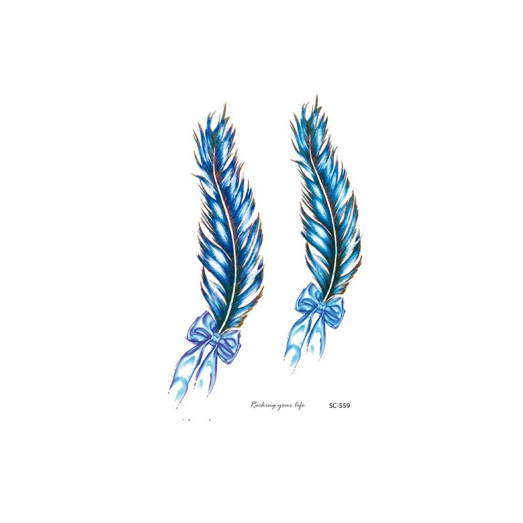 20 PCS Waterproof Flower Arm Tattoo Sticker