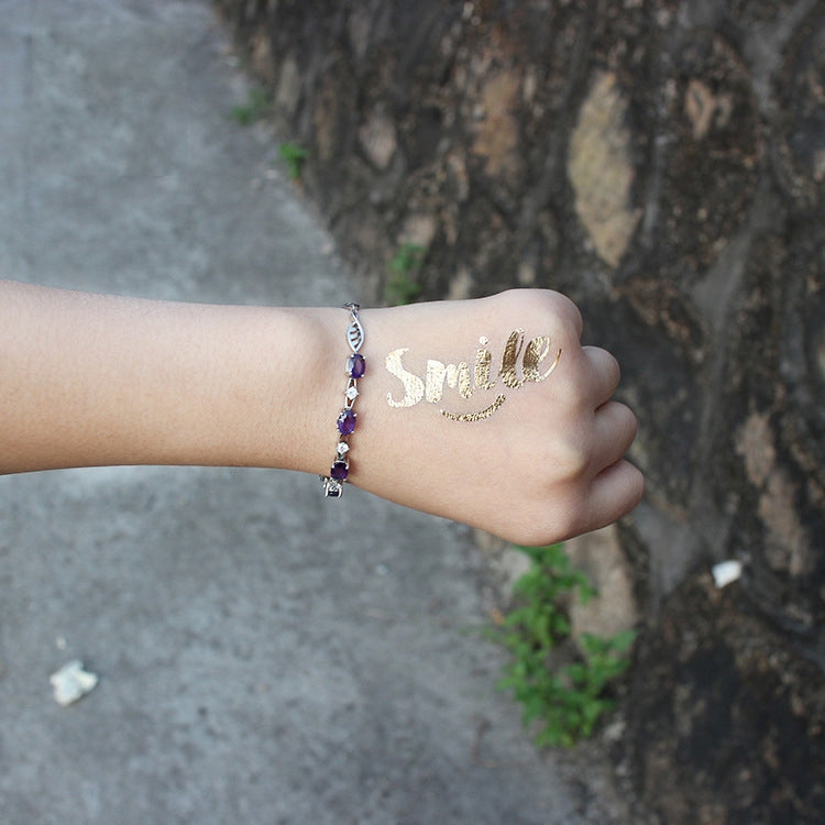 20 PCS Waterproof Bachelor Party Hot Stamping Wedding Bridal Tattoo Stickers