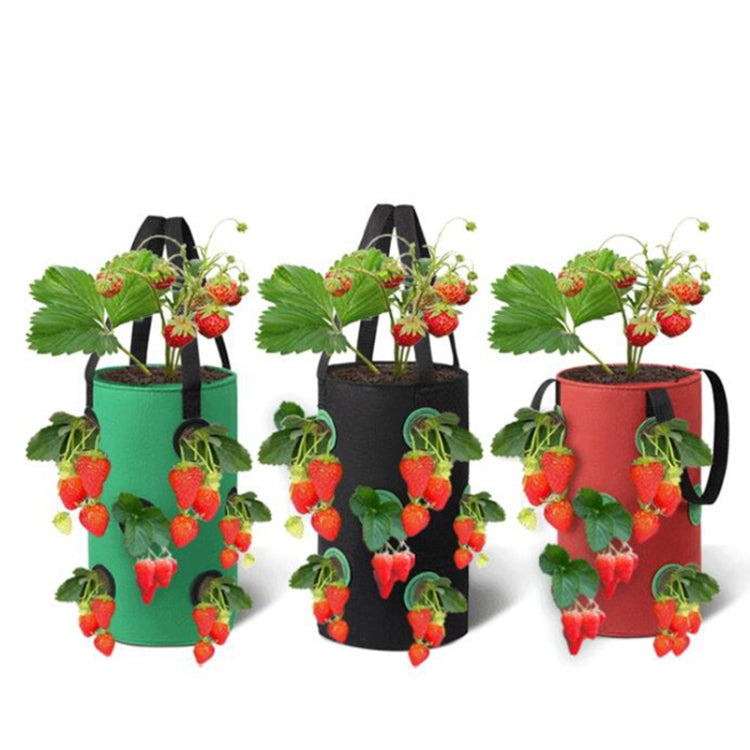 Multi-Mouth Hanging Strawberry Plant Bag With 13 Holes