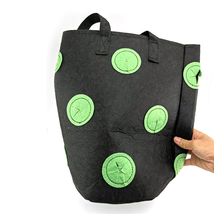 Multi-Mouth Hanging Strawberry Plant Bag With 13 Holes