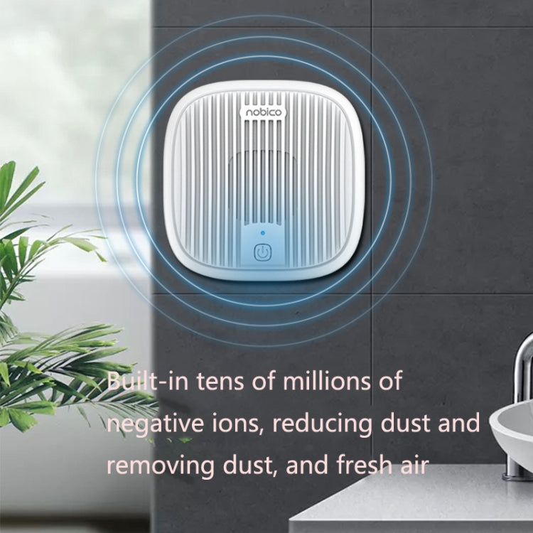 NOBICO Negative Ion Air Purifier Toilet Sterilization Eliminating Odor Formaldehyde Disinfection Machine, CN Plug