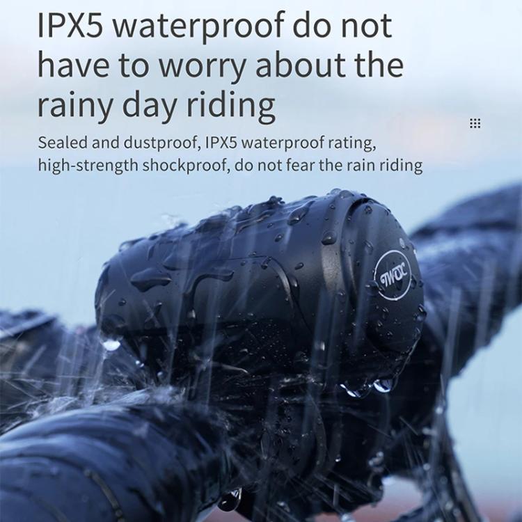 CYCLINGBOX BG-1903 Bike Alarm Anti-Theft Electric Horn 125dB USB Charging Bell