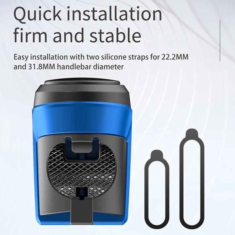 CYCLINGBOX BG-1903 Bike Alarm Anti-Theft Electric Horn 125dB USB Charging Bell