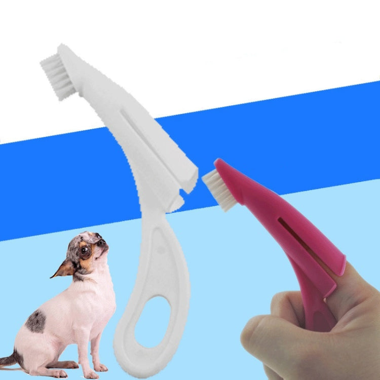 Pet Finger Toothbrush Cat And Dog Oral Cleaning Tool Soft Brush