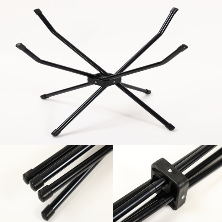 MT-FF001 Outdoor Wild Aluminum Alloy Firewood Rack Portable Folding Firewood Storage Frame