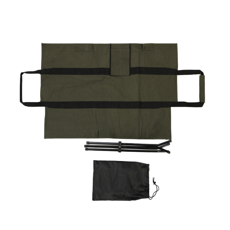 MT-FF001 Outdoor Wild Aluminum Alloy Firewood Rack Portable Folding Firewood Storage Frame