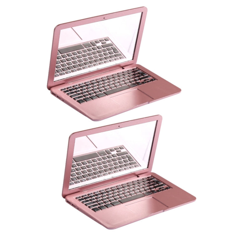 2 PCS Notebook Portable Mirror Desktop Single-sided Mirror