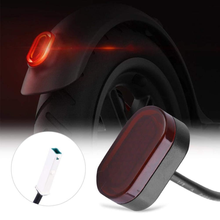 For Xiaomi Mijia M365 Scooter Rear Fending Plate Tail Light Brake Light With Cable & Chip
