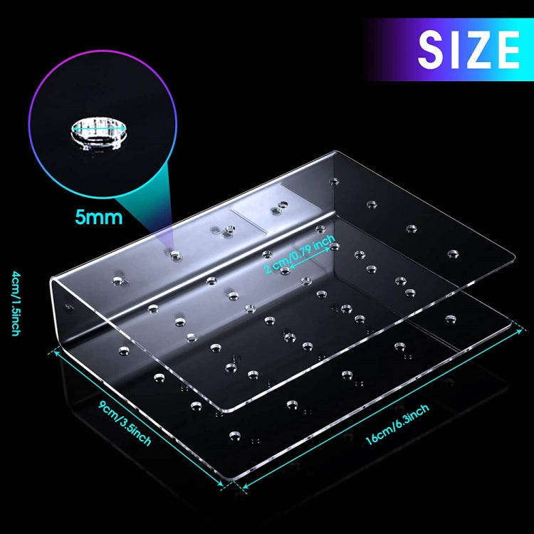 2pcs / Set 20-Hole Lollipop Stand Snack Stick Display Stand