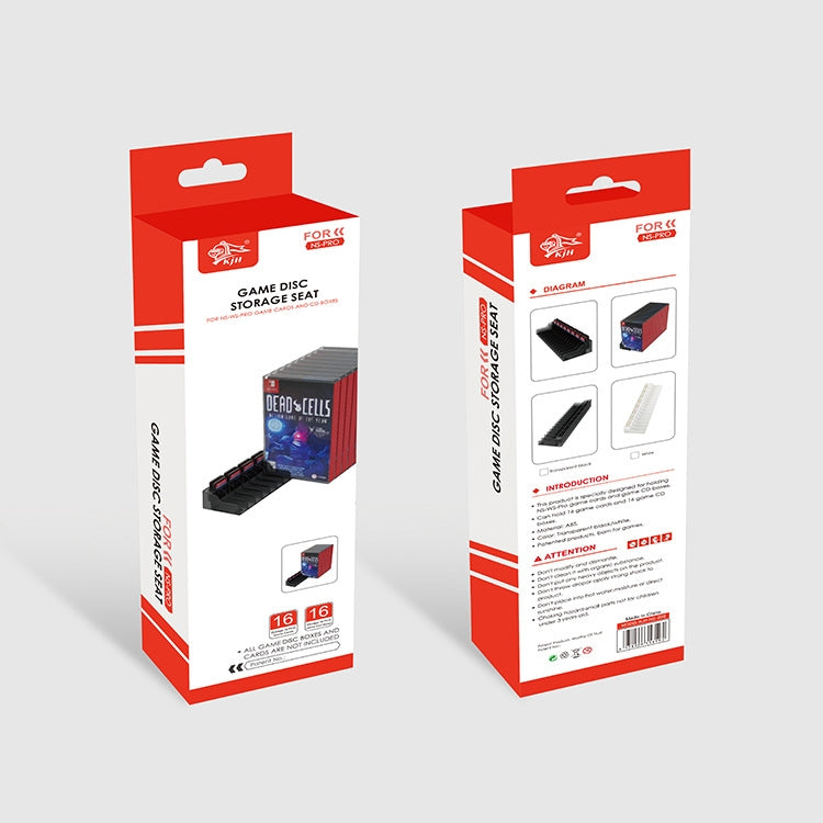 KJH NS-059 Game Card Box Storage Rack Can Store 16 Pieces For Switch