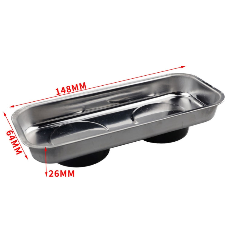 Square Magnetic Suction Cup Parts Box Magnetic Tool Disk
