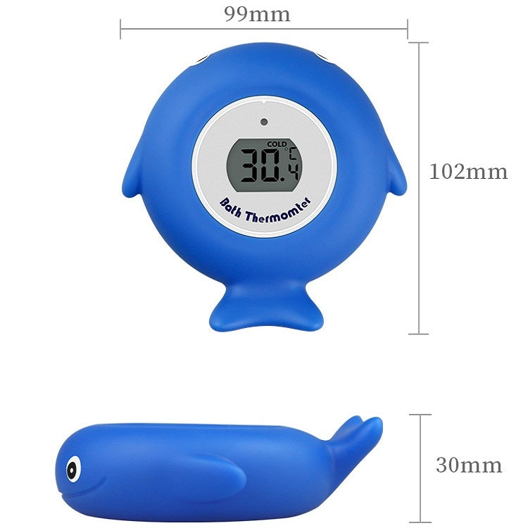 2 PCS Little Fish Baby Bath Electronic Thermometer Bathtub Pool Water Thermometer