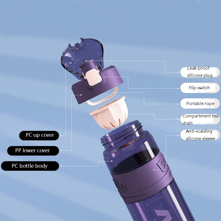 8012 Outdoor Large Capacity Sports Cup Anti-impact Fitness Kettle, Capacity: