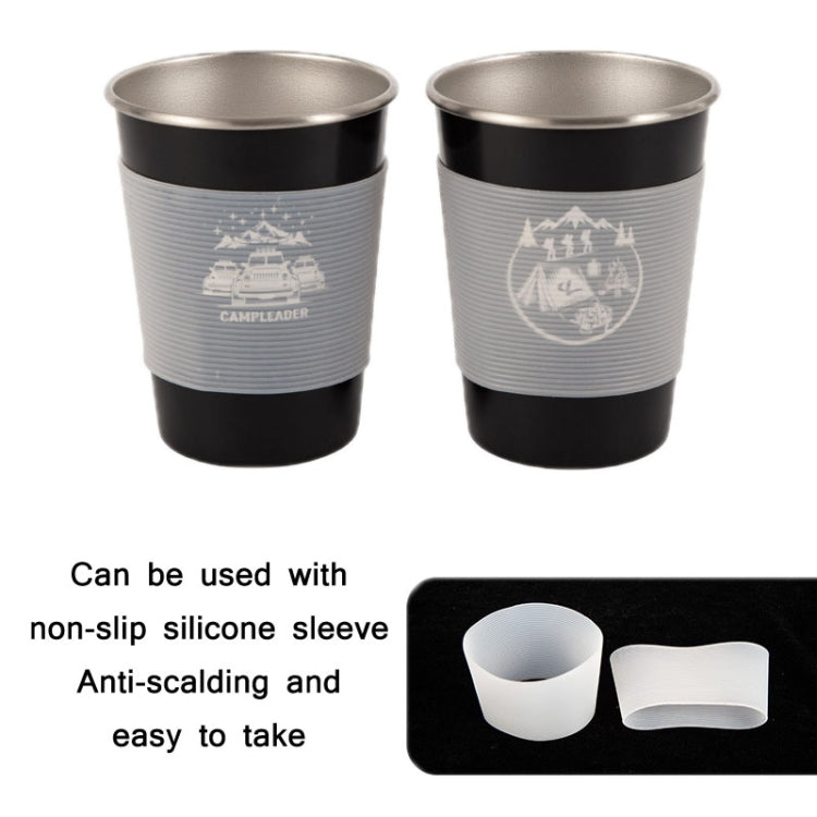 4 PCS / Set Outdoor Picnic Stainless Steel Cup