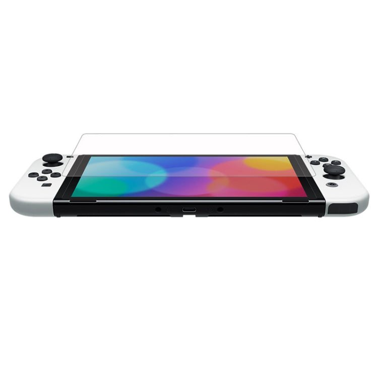 KJH NS-062 Game Consoles Anti-Fingerprint Screen Protective Film For Nintendo Switch OLED
