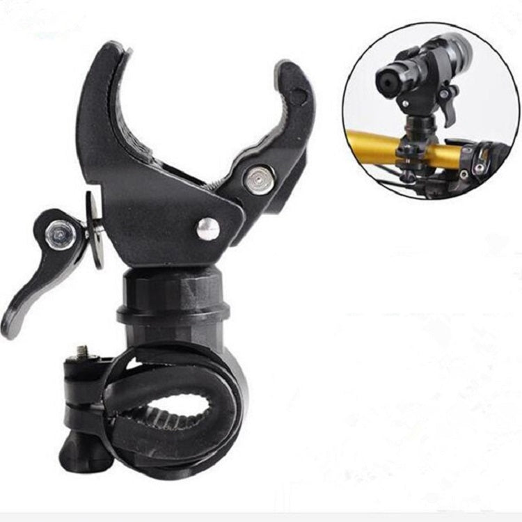 3 PCS Bicycle 360 Degree Rotating Lamp Holder Lamp Clip