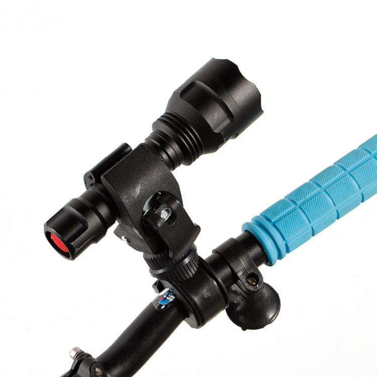 3 PCS Bicycle 360 Degree Rotating Lamp Holder Lamp Clip