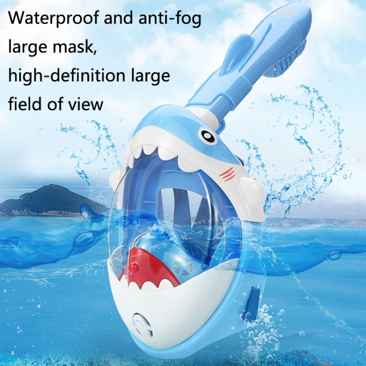 Cartoon Kids Full Dry Diving Mask Swimming Anti-Fog Snorkeling Mask