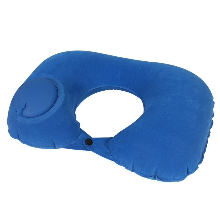 Travel Inflatable Press U-Shaped Neck Guard Pillow
