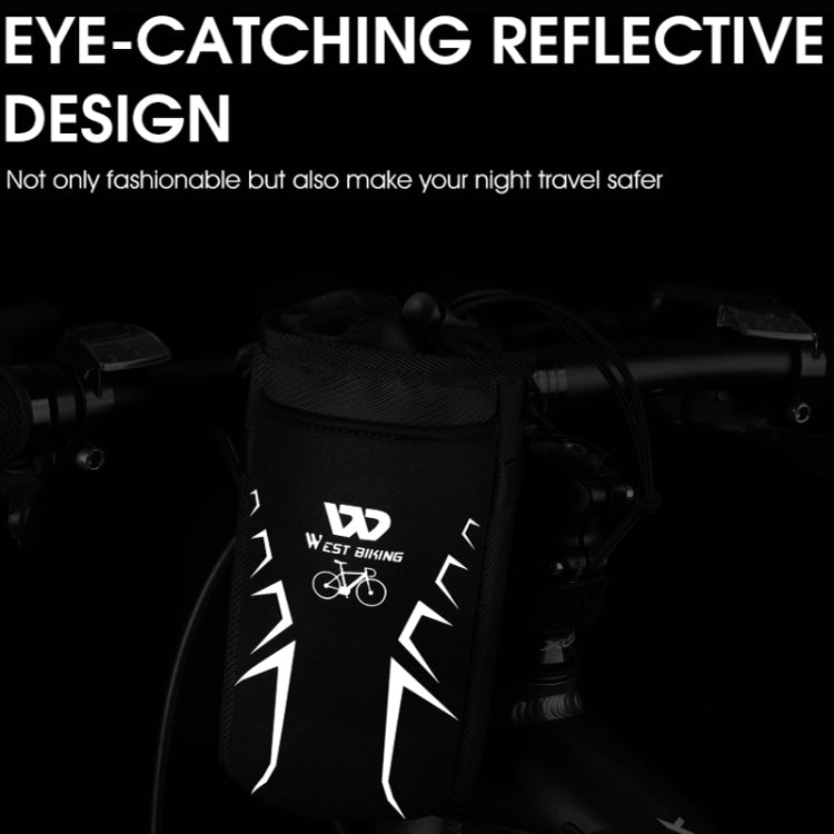 WEST BIKING Bicycle Insulated Water Bottle Bag