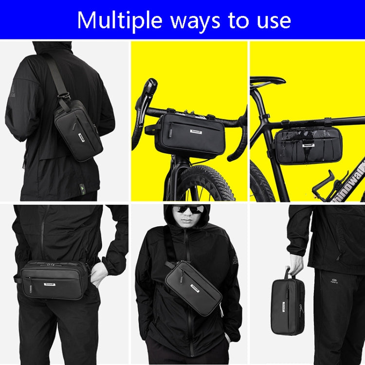 Rhinowalk X21921 2.5L Waterproof Bicycle Front Hanging Bag