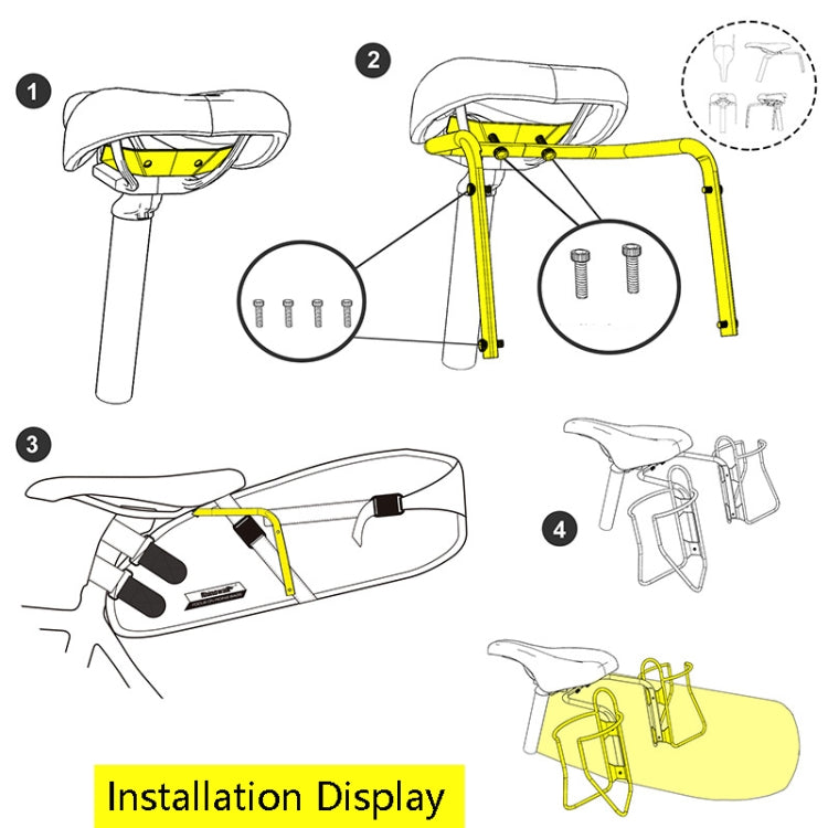 Rhinowalk SK500 Bicycle Tail Bag Stabilizer