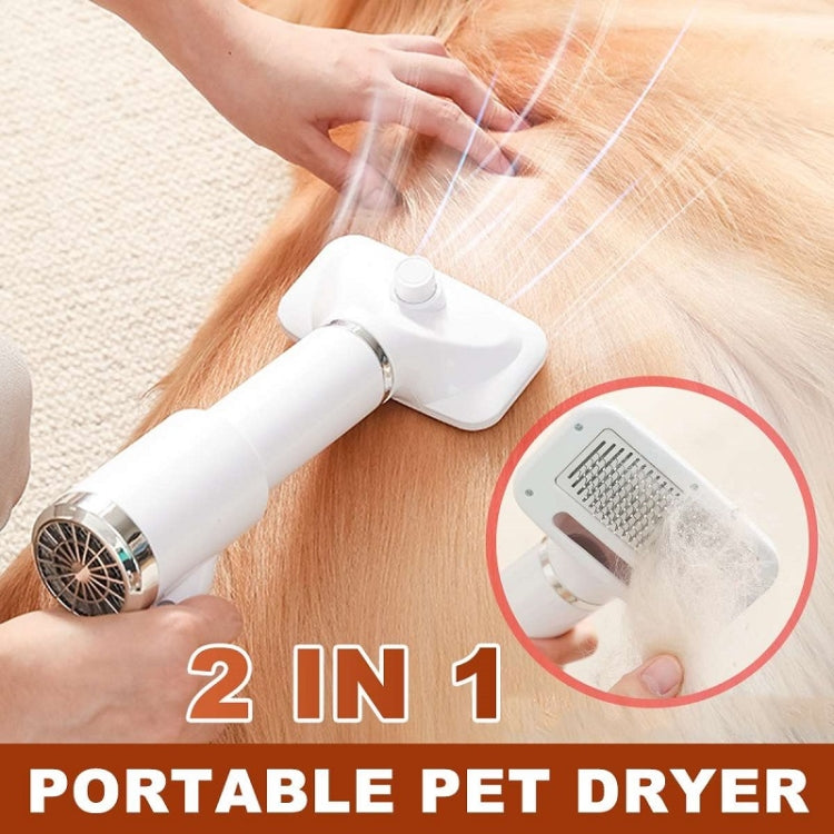 Pet Electric Comb Cat And Dog Brushing Cleaning Hair Dryer