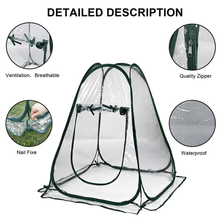 Foldable Portable Gardening Rain-Shading Greenhouse