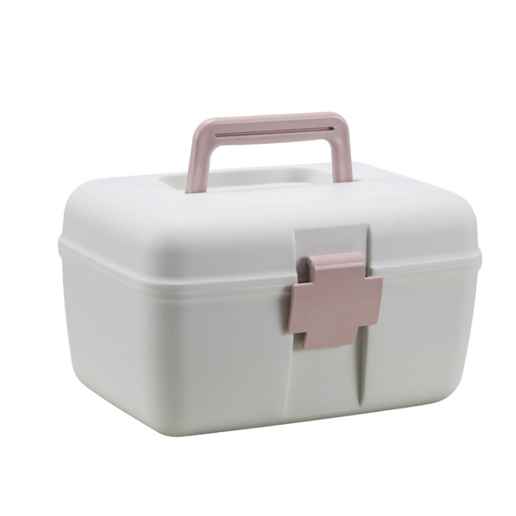 Household Sealed And Divided Double-Layer Portable Medicine Box