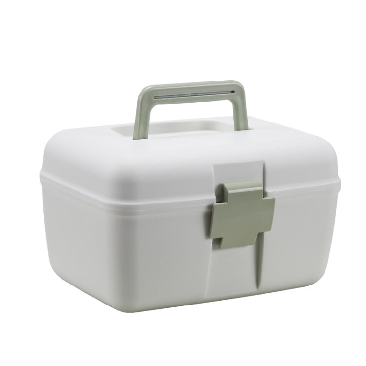 Household Sealed And Divided Double-Layer Portable Medicine Box