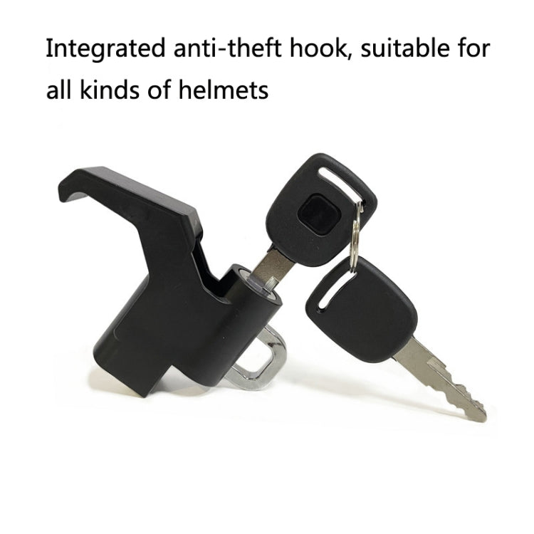 3 Sets Motorcycle Helmet Fixed Lock Hook