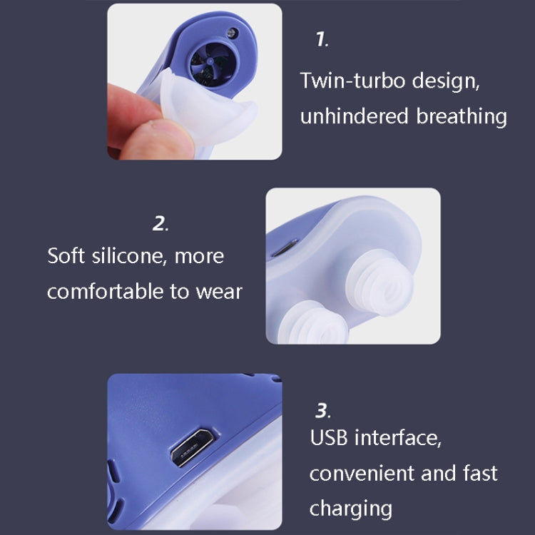 QC-002 Portable Chargeable Electric Anti-Snoring Device