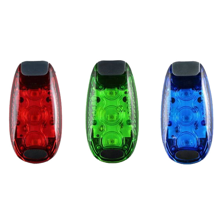 Outdoor Cycling Night Running Warm Light Bicycle Tail Light, Colour: 3 LED Red