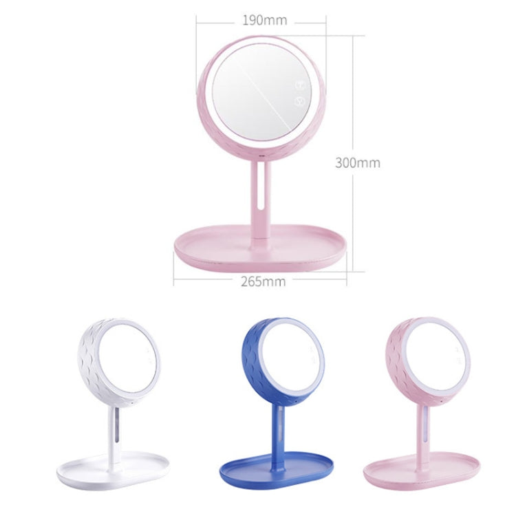 GJ-101 Home LED Desktop USB Makeup Mirror