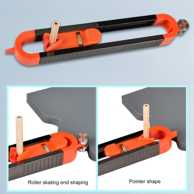 Profile Scribing Ruler Contour Gauge With Lock