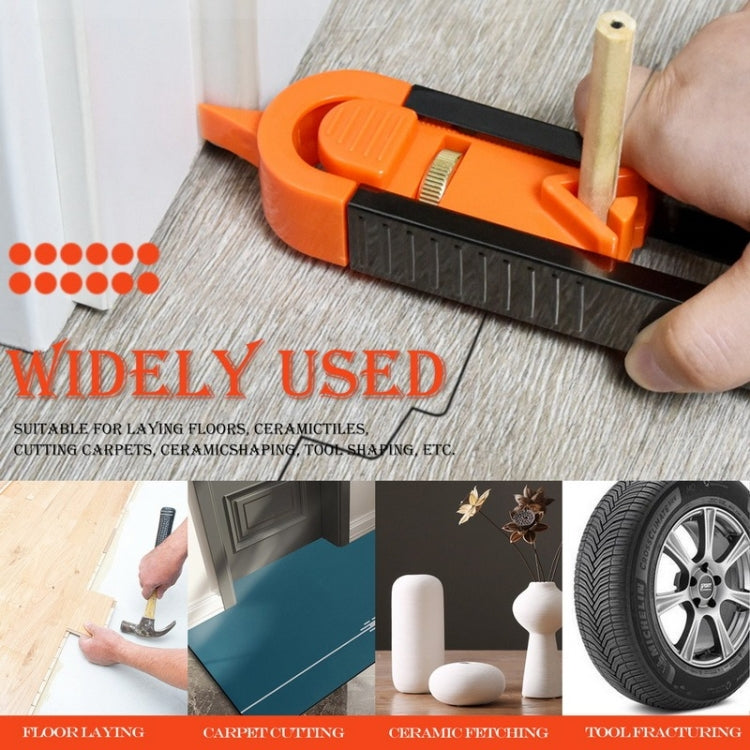 Profile Scribing Ruler Contour Gauge With Lock