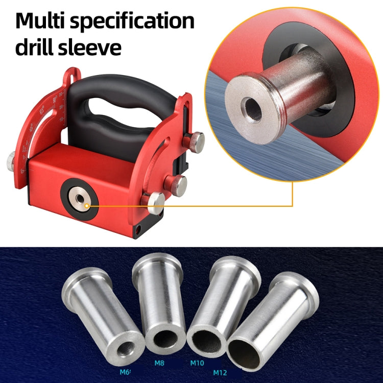 Aluminum Alloy Woodworking Inclined Hole Locator Punching Locator